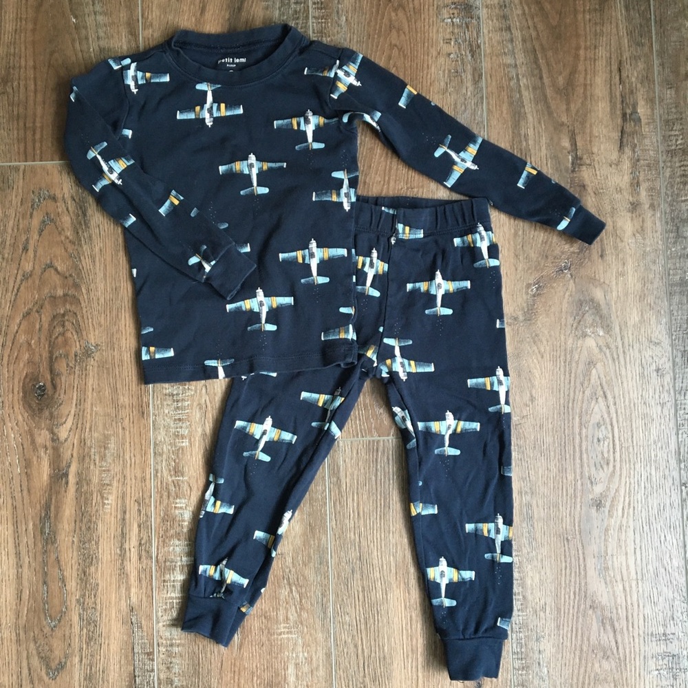 Petit Lem boys pajamas size 3.